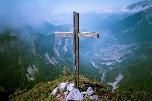 Cross on Mountain Top