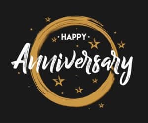 Happy Anniversary