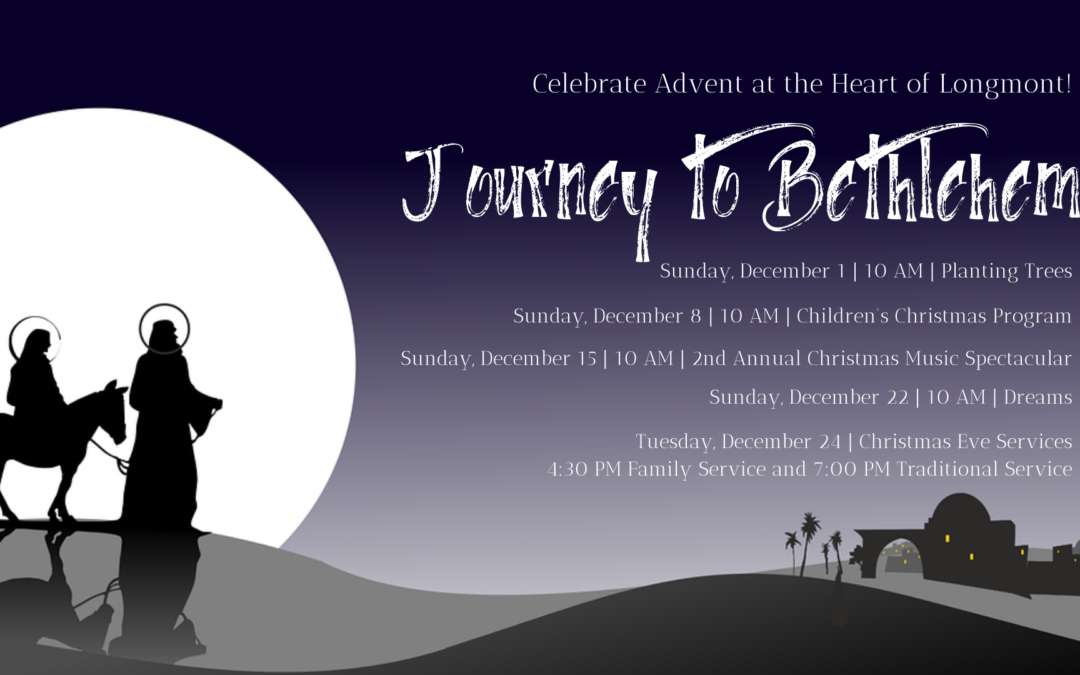 Advent 2019 – Journey to Bethlehem
