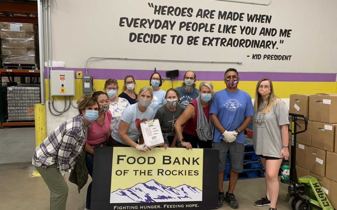 Adventurers Food Bank Volunteers