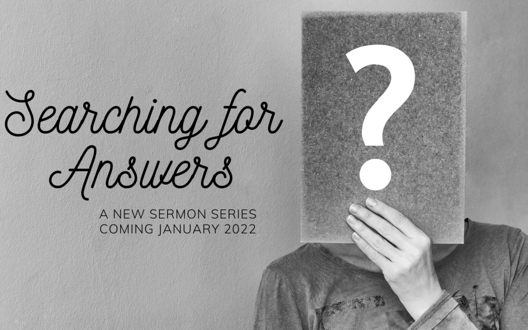New Sermon Series for the New Year